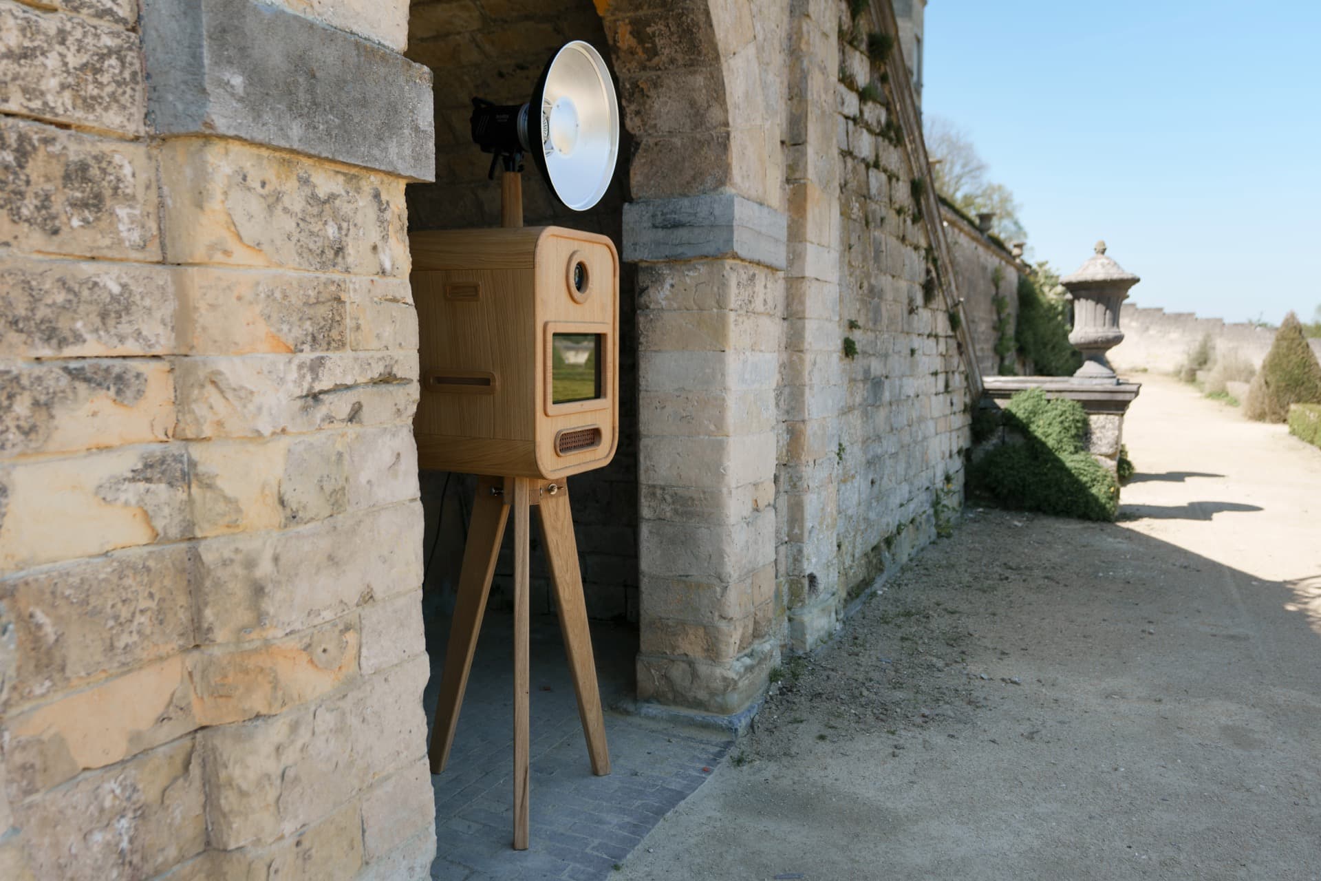 Vintage Photobooth setup